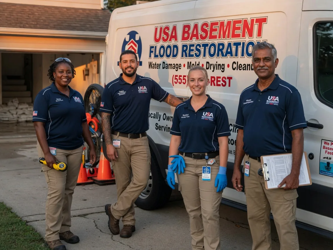 Basement Flood Cleanup company in High View, WV